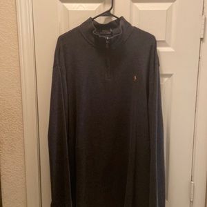 Polo Half Zip Sweater